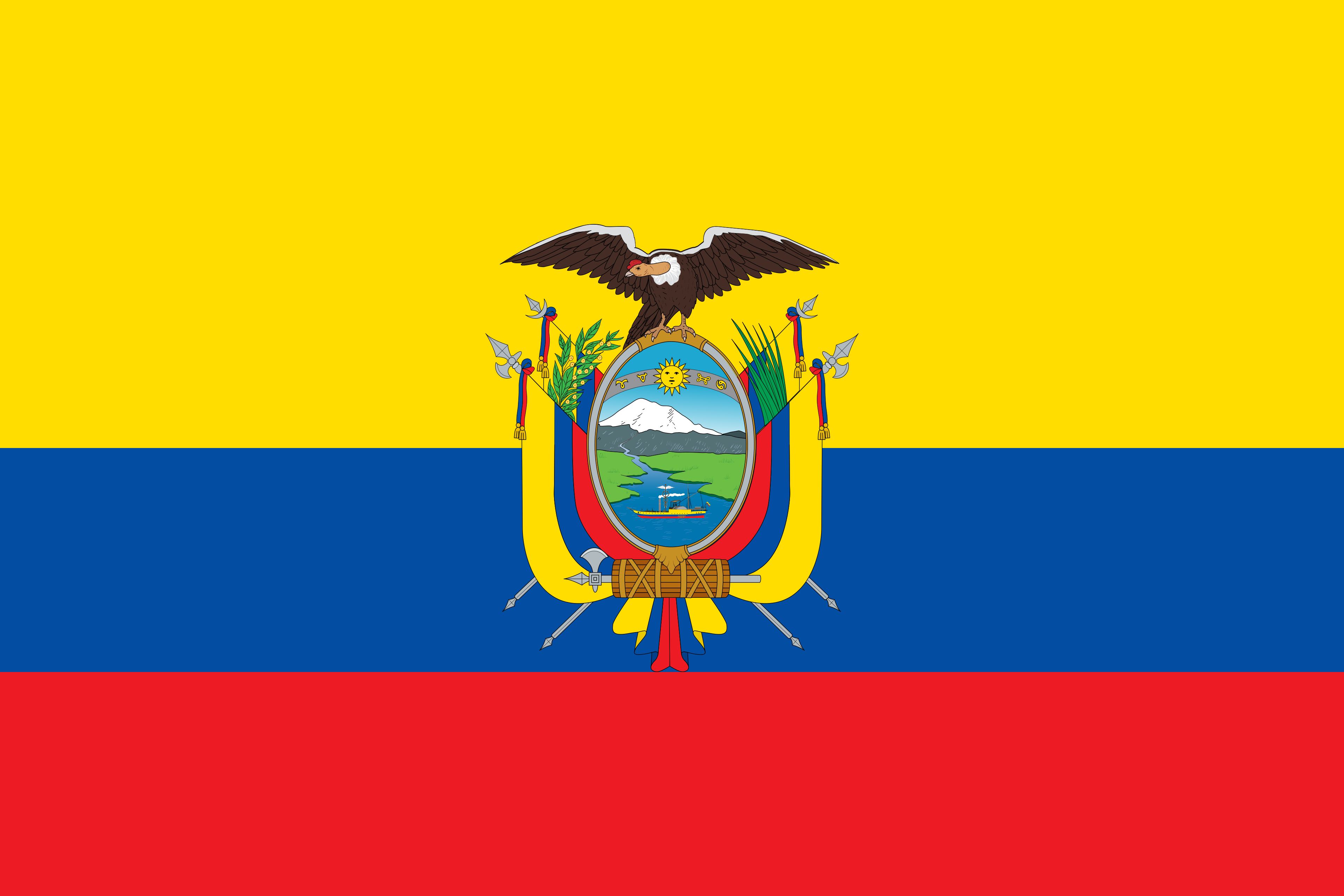 Bandera del Ecuador
